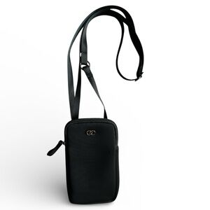 Calia Black small phone Crossbody Bag